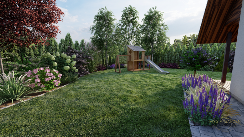 portfolio - Wizualizacje projektów ogrodów